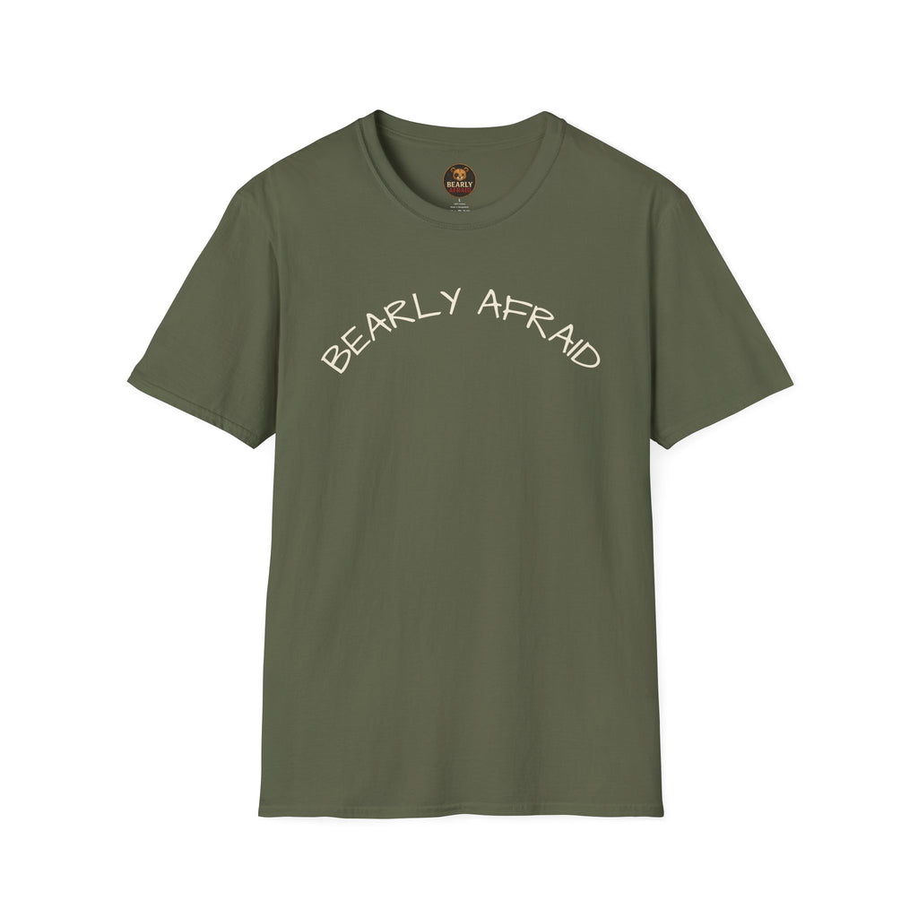 Bearly Afraid Text Tee