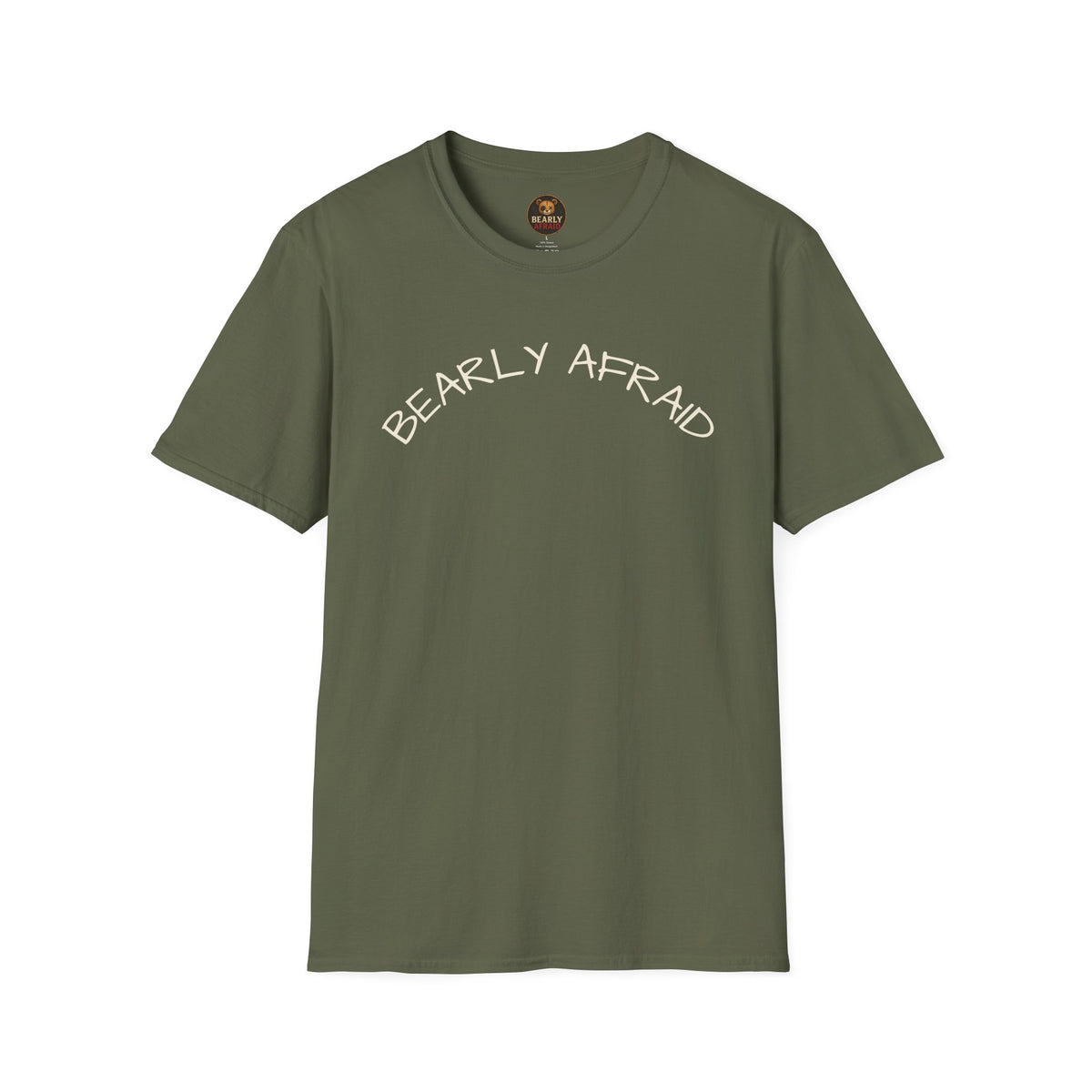 Bearly Afraid Text Tee