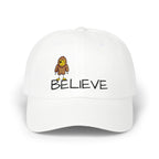 Stick Figure Believe Embroidered Cap