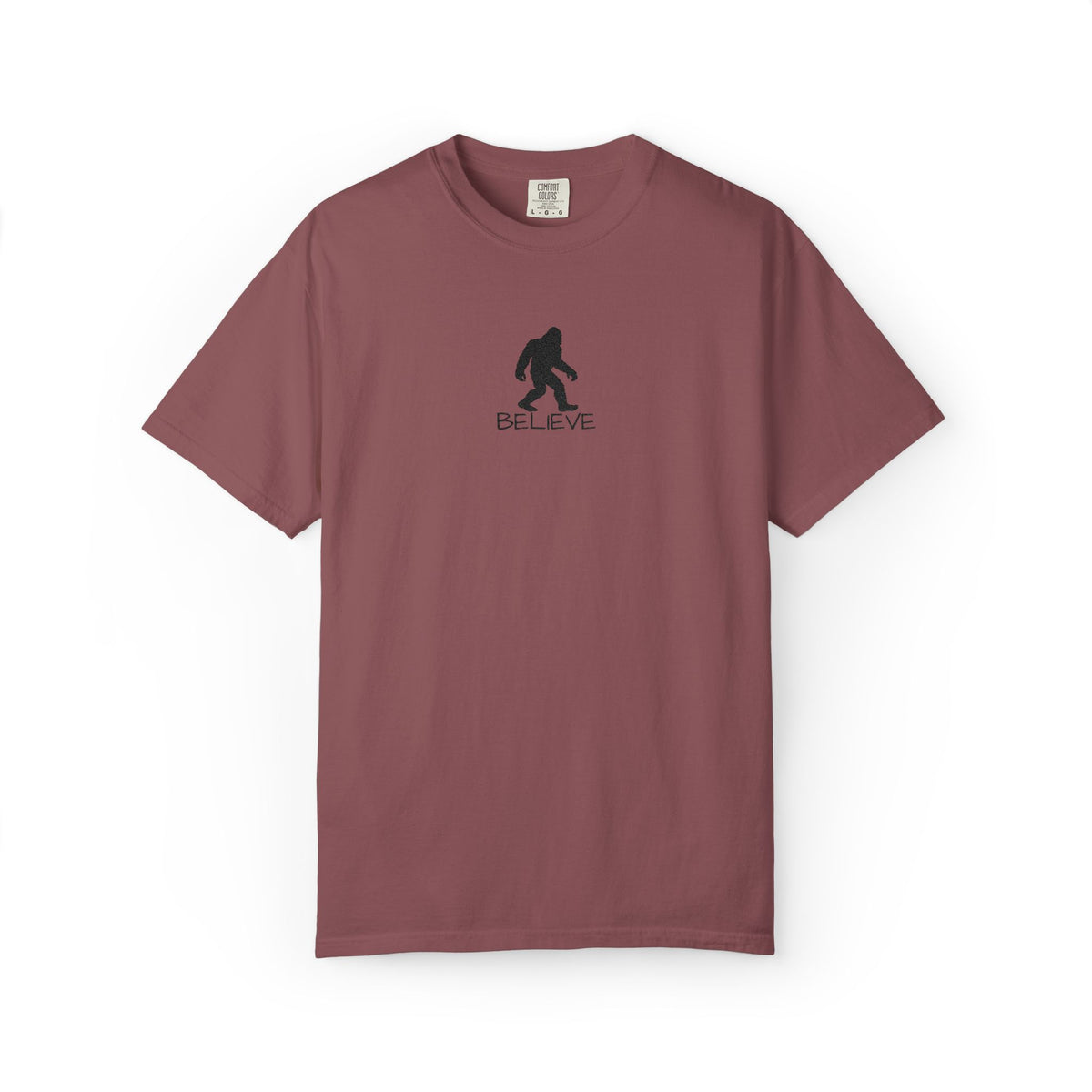 Believe Bigfoot Embroidered Tee