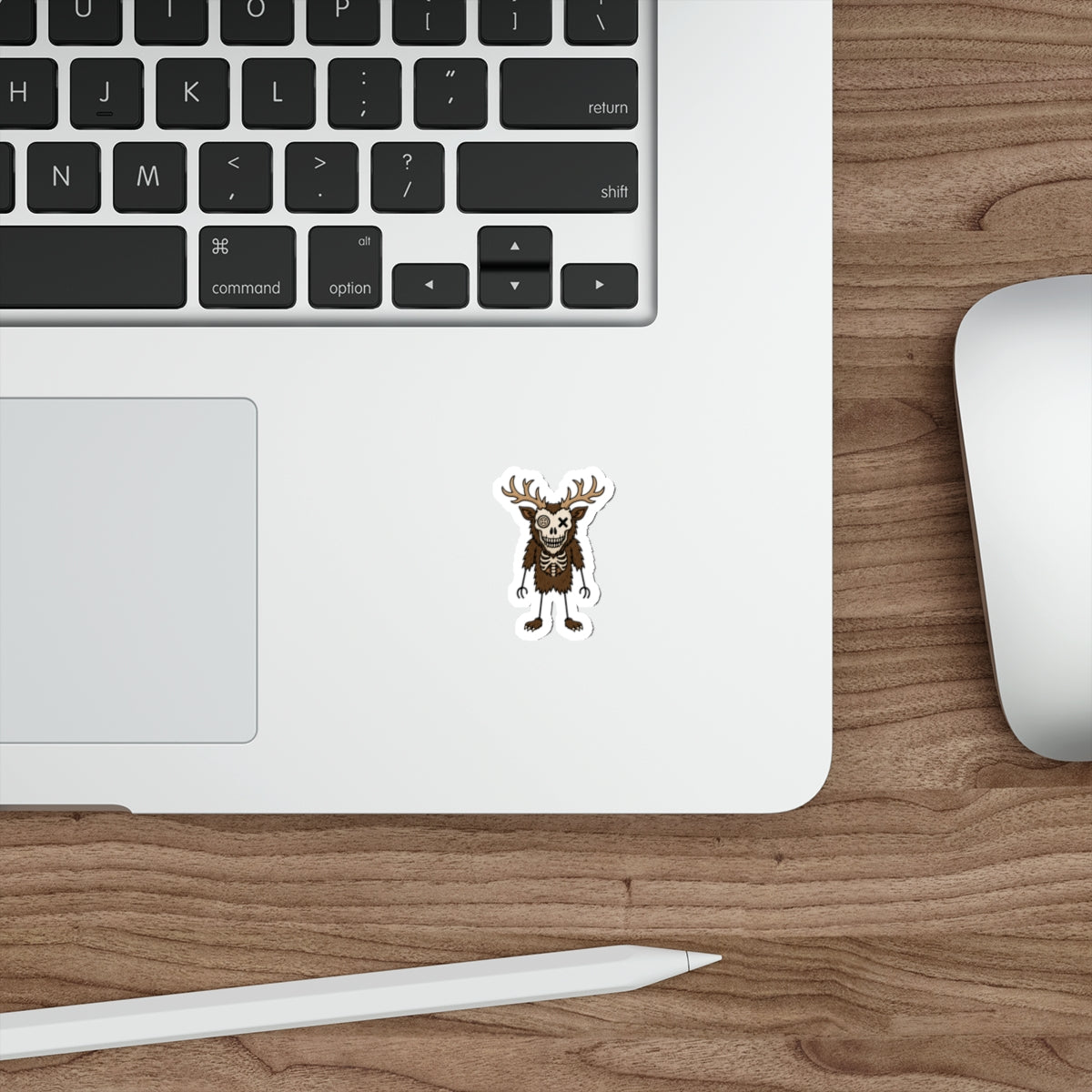 Stick Figure Wendigo Sticker