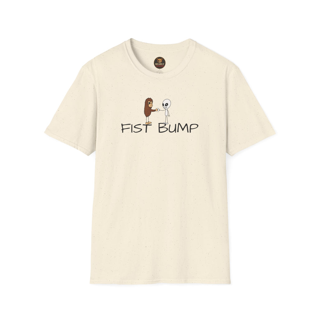 Stick Figure Fist Bump Tee