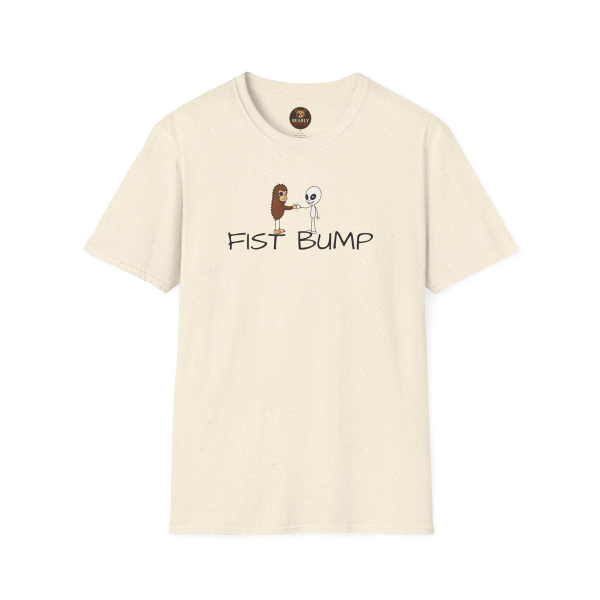 Stick Figure Fist Bump Tee