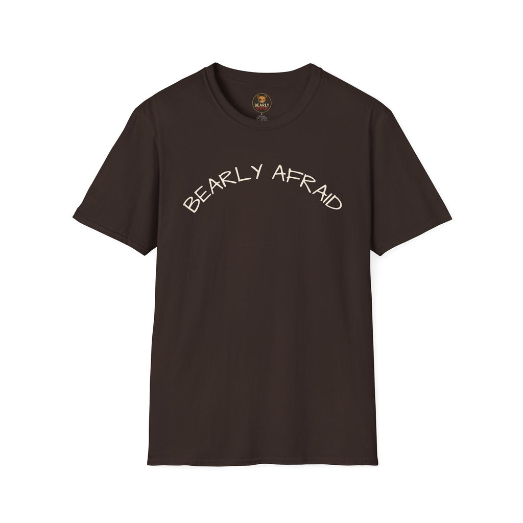Bearly Afraid Text Tee