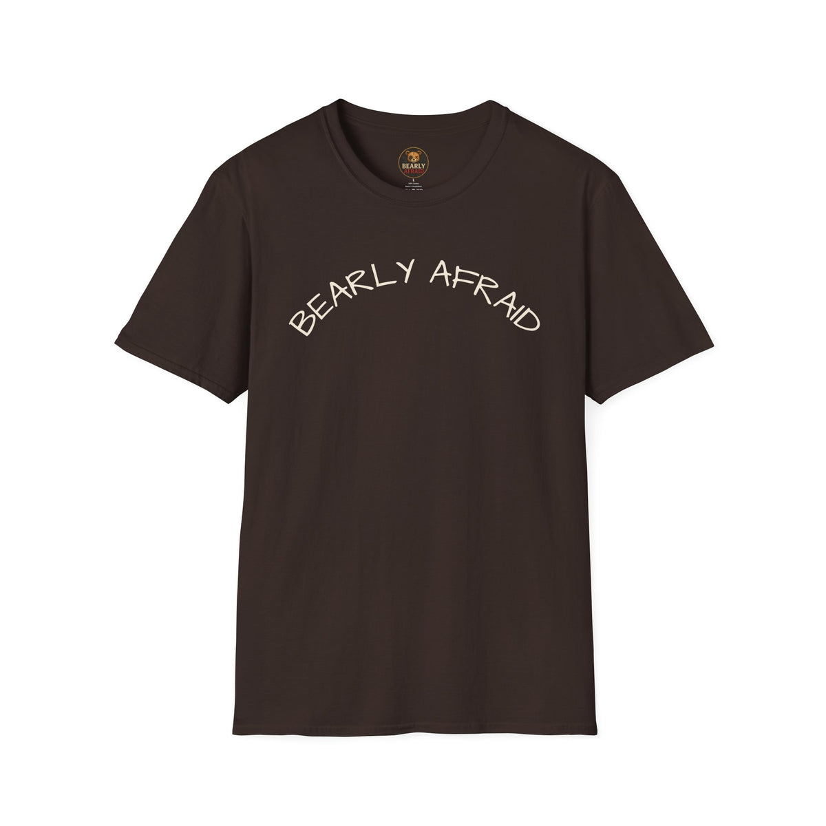 Bearly Afraid Text Tee