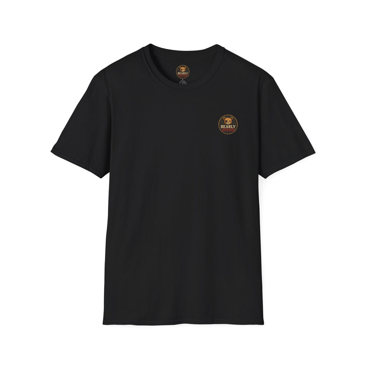Bearly Afraid Left Chest Tee