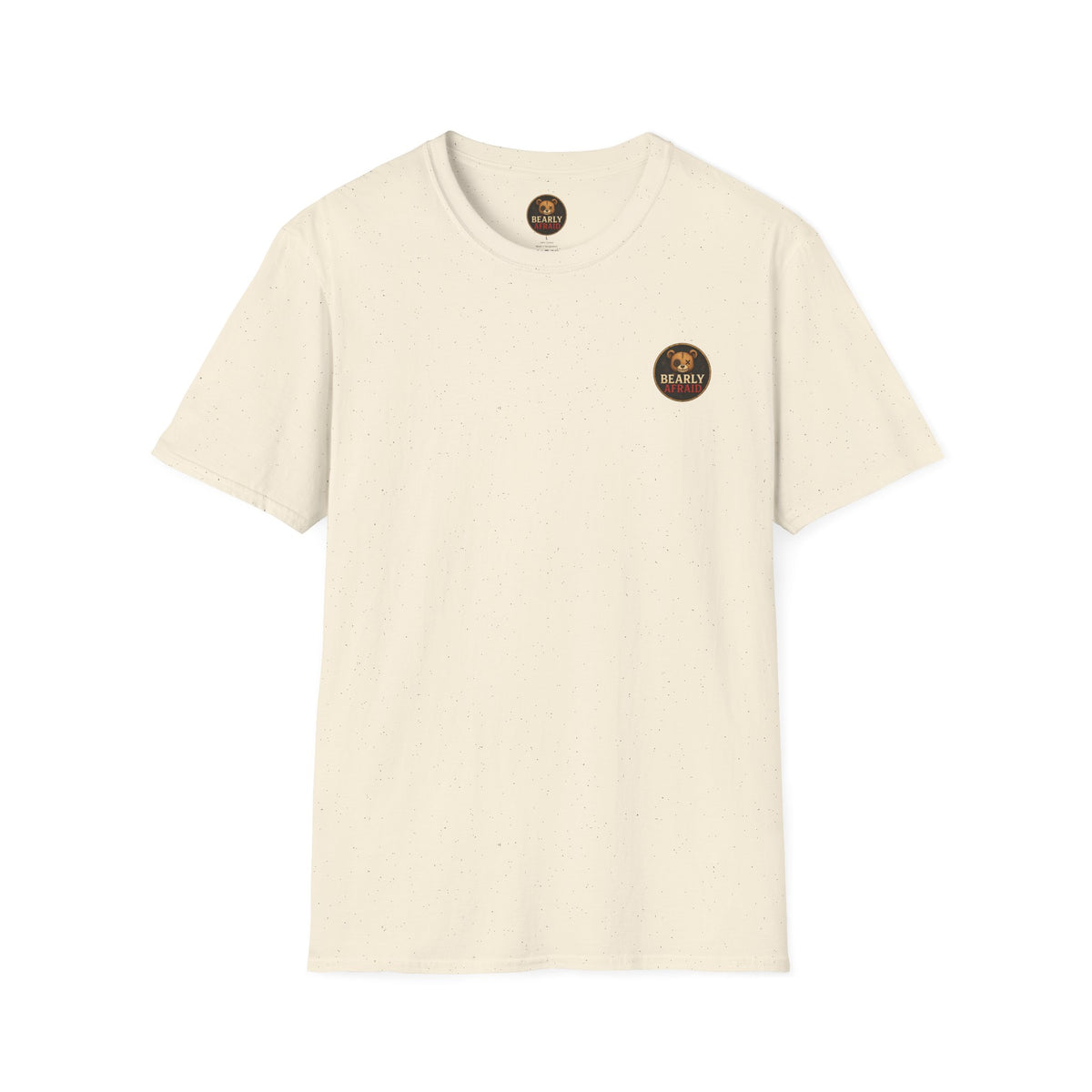 Bearly Afraid Left Chest Tee