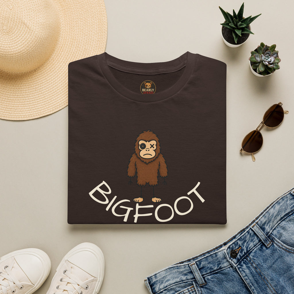 Stick Figure Bigfoot Tee
