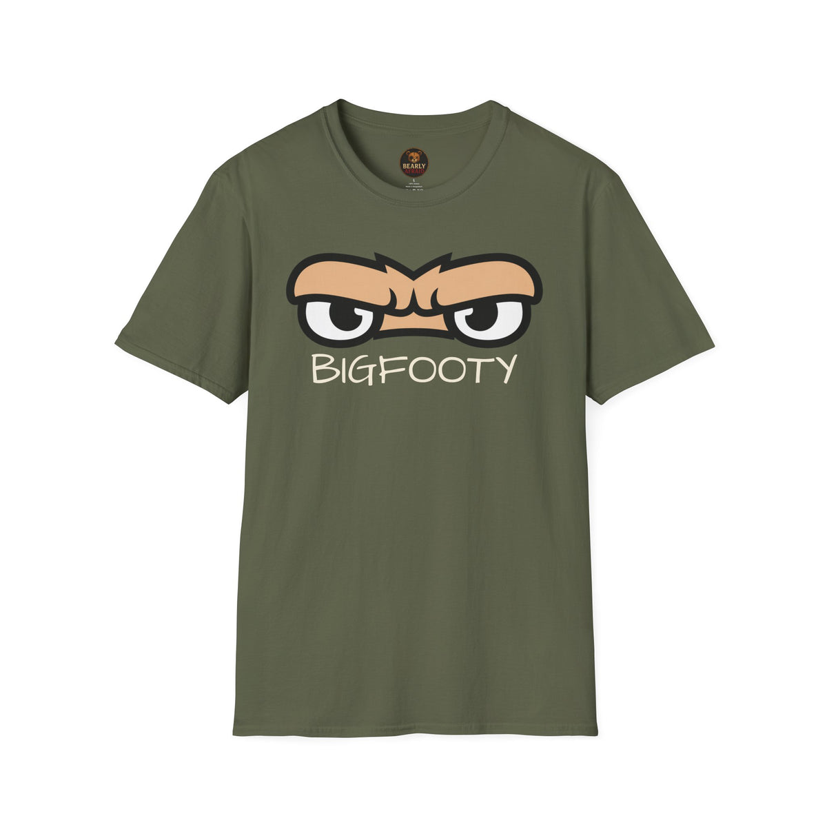 Bigfooty Eyes Mid Chest Tee