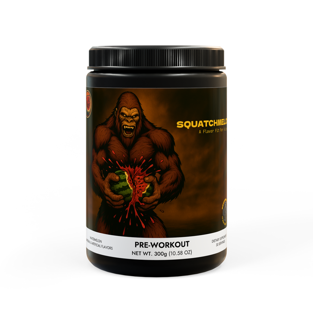 Cryptid Core "SQUATCHMELON" Pre-Workout Supplement, Watermelon (300g, 10.58oz)