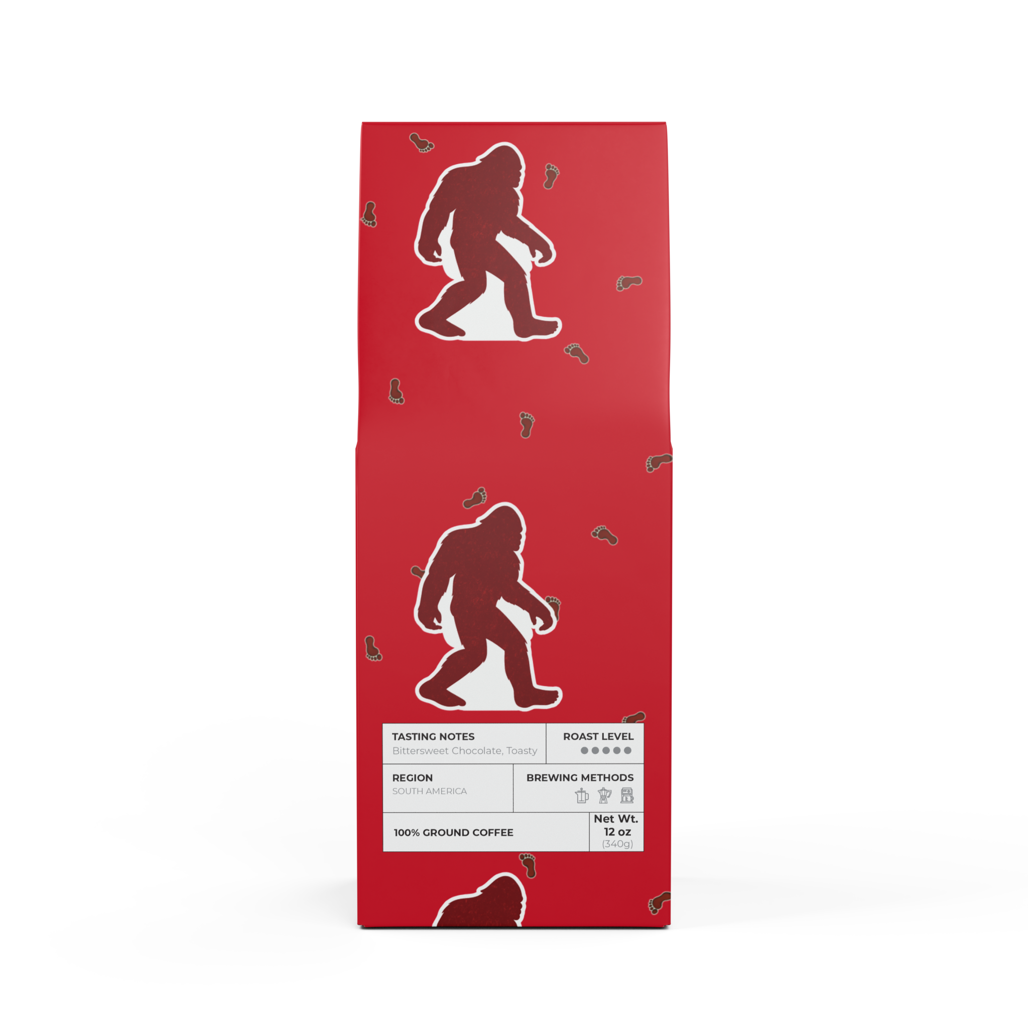 Mr Big's Sasquatch Sunrise Dark Roast Coffee Blend (Dark French Roast)